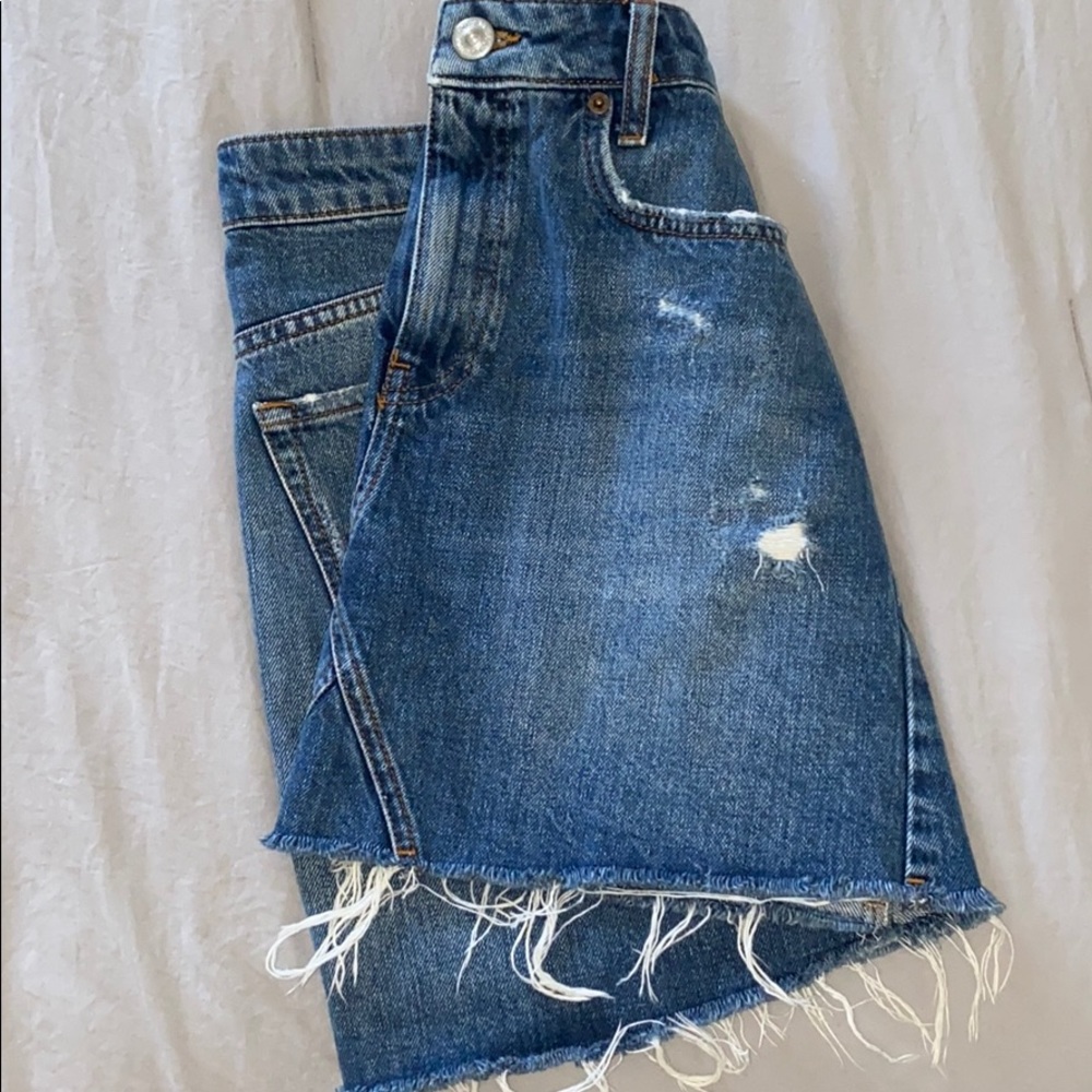 Jean skirt